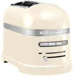 KitchenAid 5KMT2204BAC Artisan 2 Slot Toaster - Almond Cream