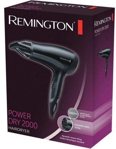 Remington 2000 Watt Hair Dryer D3010 - Image 2