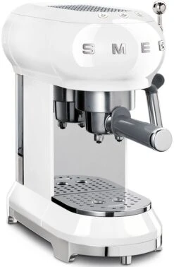 Smeg ECF01WHUK Espresso Coffee Machine - White