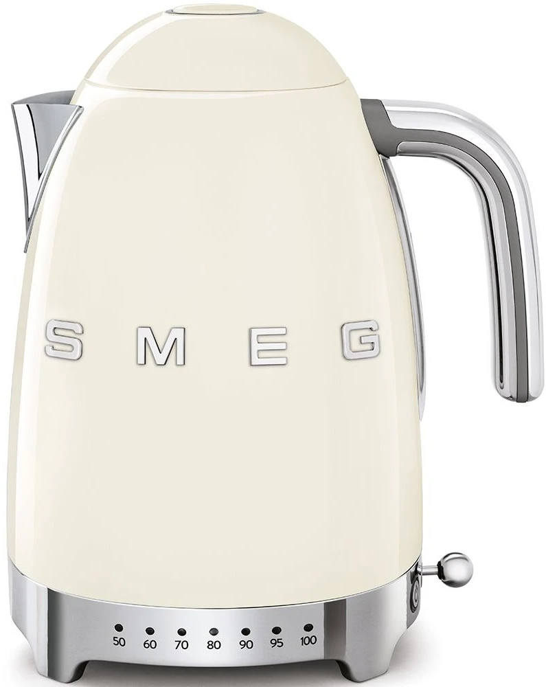 Smeg KLF04CRUK Variable Temperature Kettle - Cream