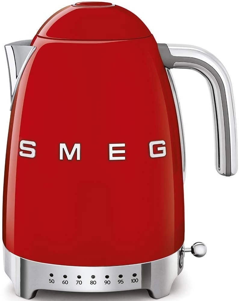 Smeg KLF04RDUK Variable Temperature Kettle - Red