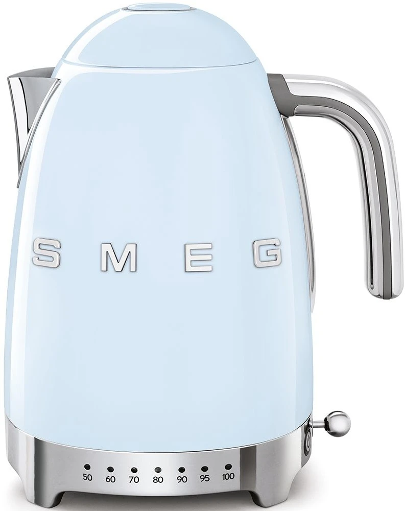 Smeg KLF04PBUK Variable Temperature Kettle - Pastel Blue