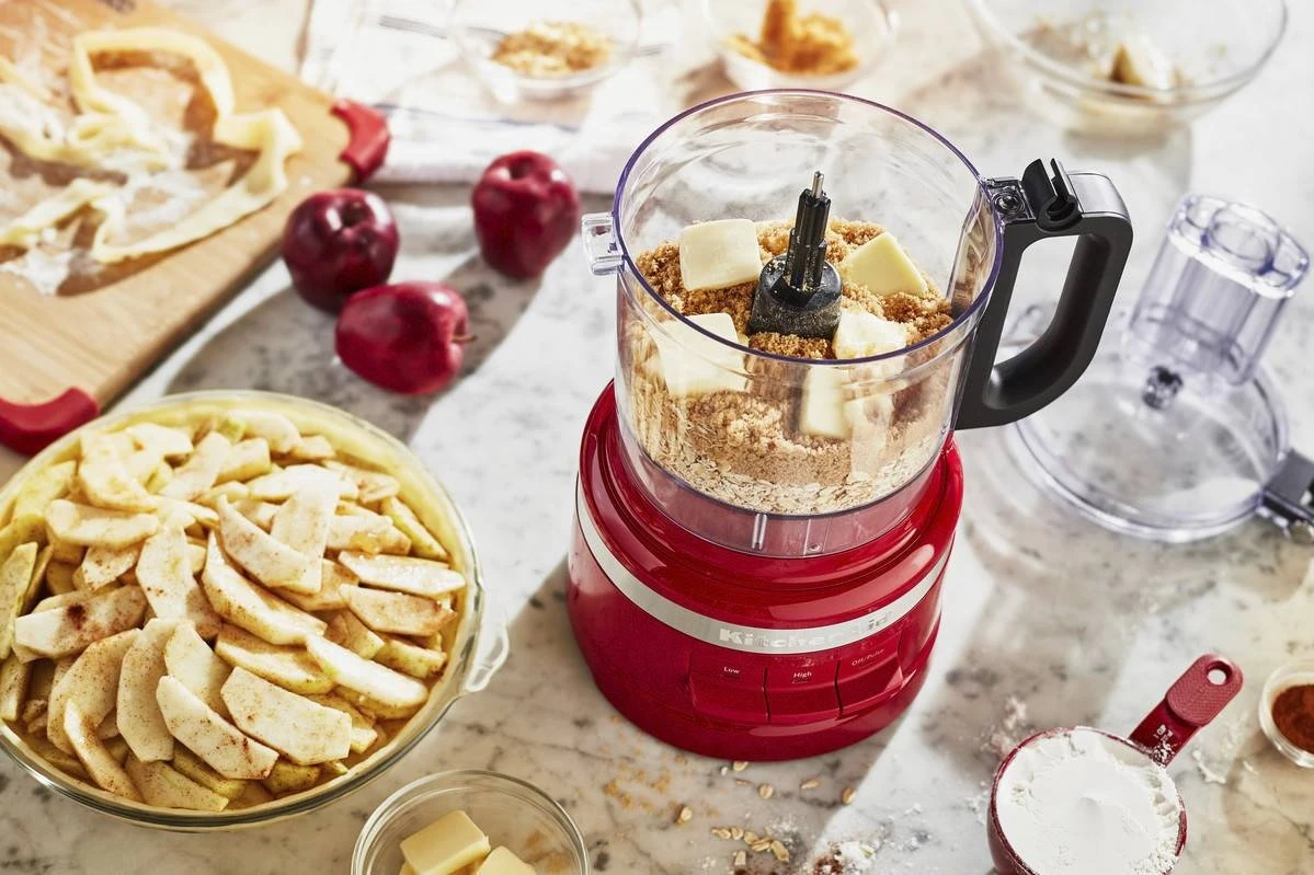 KitchenAid 5KFP0719BER 1.7L Compact Food Processor - Empire Red - Image 2
