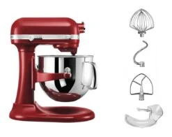 KitchenAid 5KSM7580XBER Artisan Stand Mixer 6.9L - Empire Red
