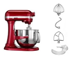 KitchenAid 5KSM7580XBCA Artisan Stand Mixer 6.9L - Candy Apple