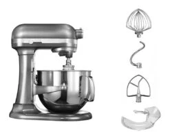KitchenAid 5KSM7580XBMS Artisan Stand Mixer 6.9L - Medallion Silver