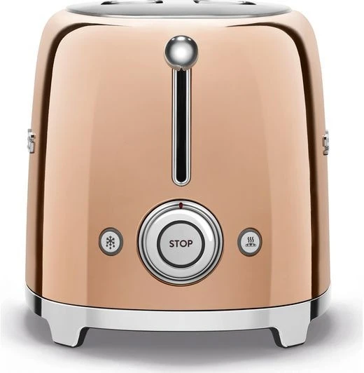 Smeg TSF01RGUK 2 Slice Toaster - Rose Gold - Image 3