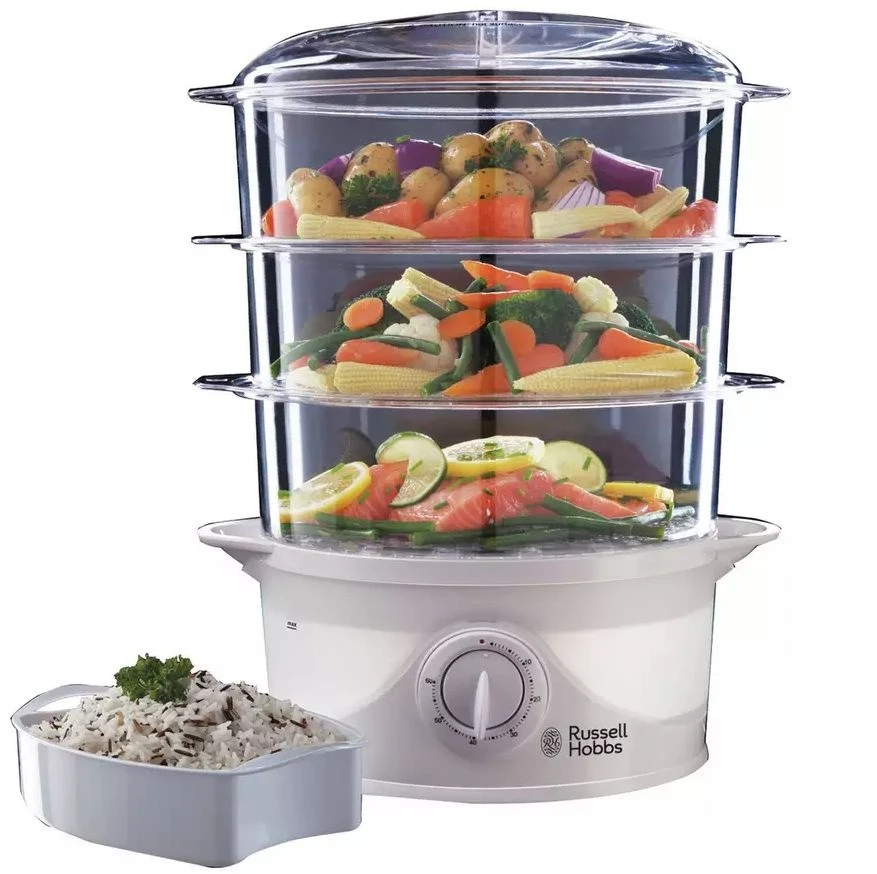 Russell Hobbs 21140 3 Tier Food Steamer - Image 2