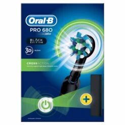 Oral B Oral-B Pro680 Black Rechargeable Toothbrush With Case