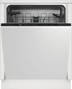 Beko DIN15C20 Integrated Full Size Dishwasher - 14 Place Settings
