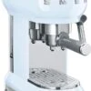 Smeg ECF01PBUK Espresso Coffee Machine - Pastel Blue
