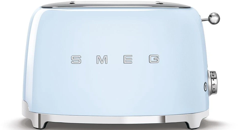 Smeg TSF01PBUK 2 Slice Toaster - Pastel Blue