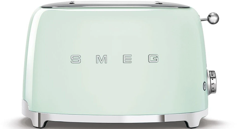 Smeg TSF01PGUK 2 Slice Toaster - Pastel Green