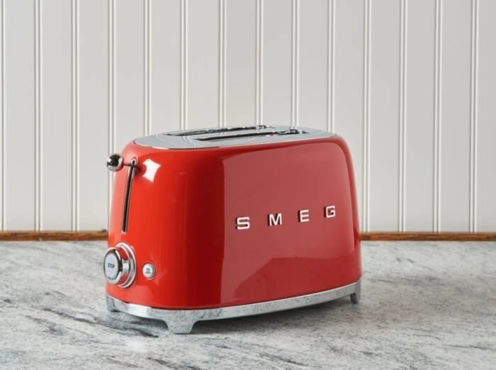 Smeg TSF01RDUK 2 Slice Toaster - Red - Image 2