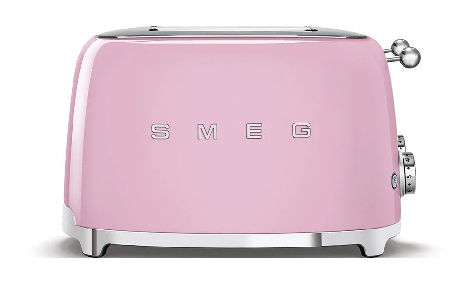 Smeg TSF03PKUK 4 Slice Toaster - Pink - Image 2