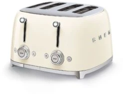 Smeg TSF03CRUK 4 Slice Toaster - Cream