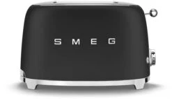 Smeg TSF01BLMUK 2 Slice Toaster - Matte Black