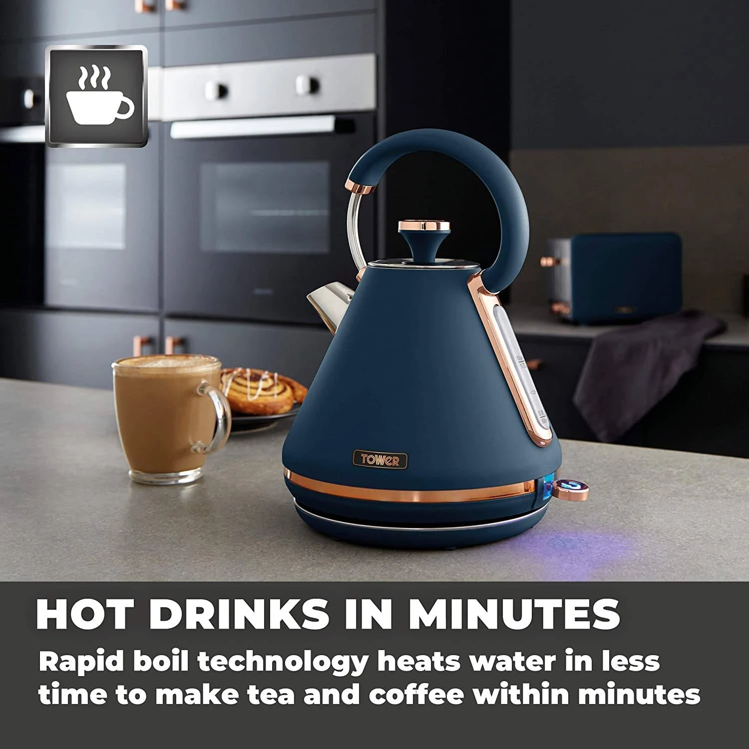 Tower T10044MNB Cavaletto Kettle - Image 2