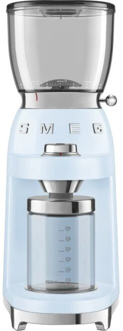 Smeg CGF01PBUK Coffee Grinder - Pastel Blue