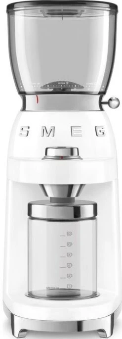 Smeg CGF01WHUK Coffee Grinder - White
