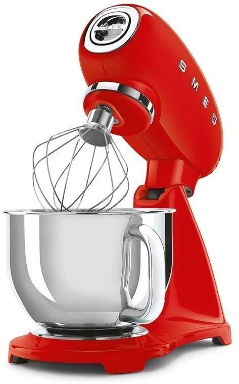 Smeg SMF03RDUK 50's Style Stand Mixer - Red - Image 3