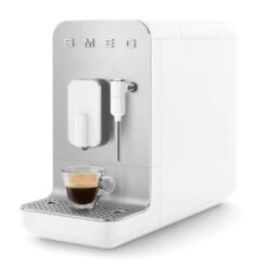 Smeg BCC02WHMUK Bean To Cup Coffee Machine - Matte White