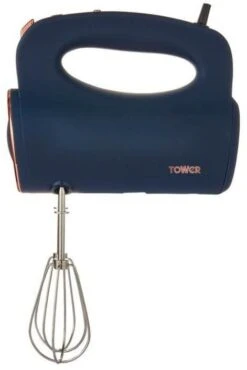 Tower T12061MNB Cavaletto Hand Mixer - Midnight Blue