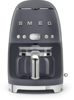 Smeg DCF02GRUK Coffee Machine - Slate Grey