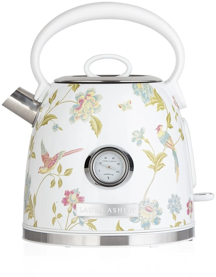 Laura Ashley VQSBEK858WS Elveden Kettle White