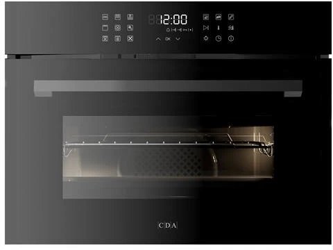 CDA VK903BL Built In Compact Combi Microwave Oven