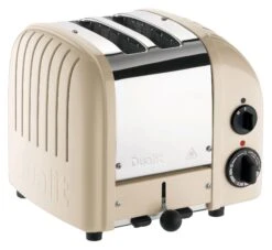 Dualit Vario AWS 2 Slot Toaster - Utility Cream