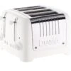 Dualit 4 Slot Toaster Lite - White