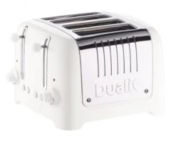Dualit 4 Slot Toaster Lite - White