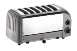 Dualit 6 Slot Toaster - Metallic Silver