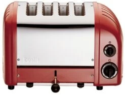 Dualit Vario AWS 4 Slot Toaster - Red