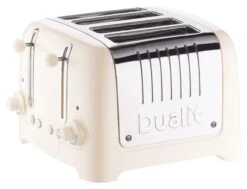 Dualit 4 Slot Toaster Lite - Canvas White