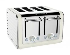 Dualit 4 Slot Architect Toaster - Canvas White