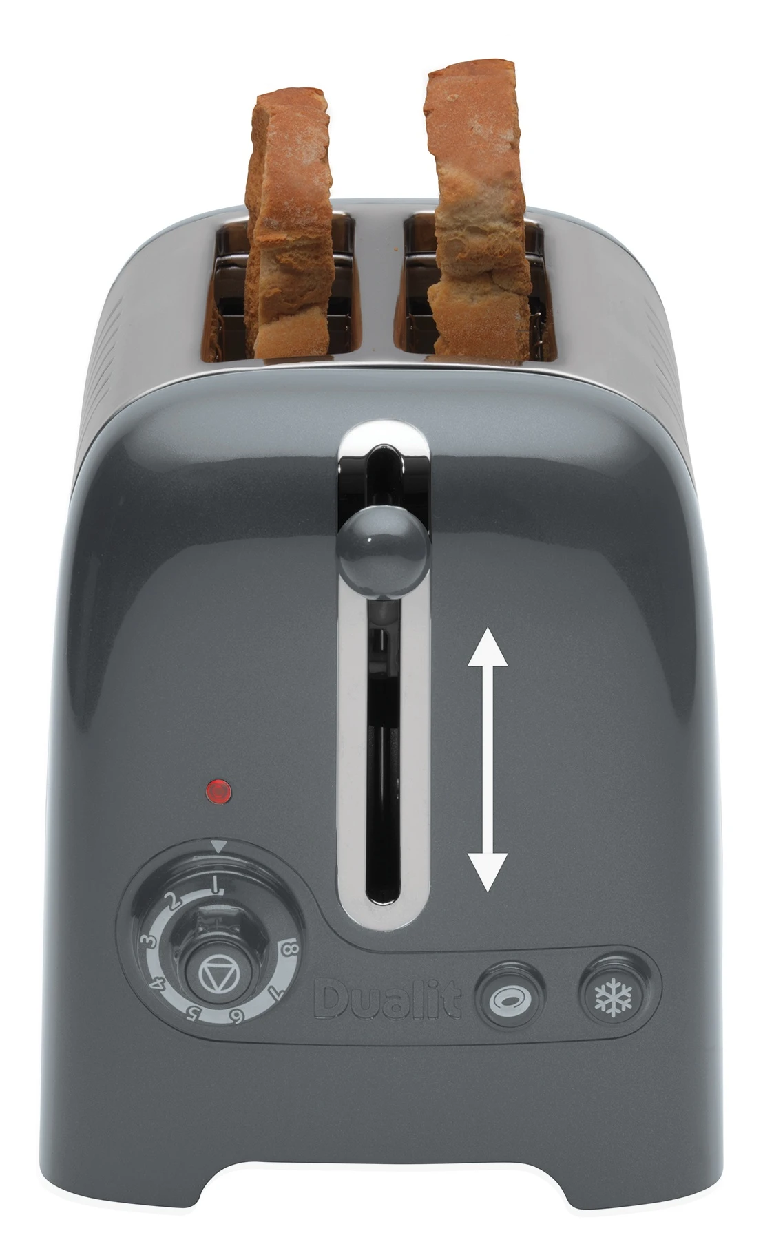 Dualit 2 Slot Toaster Lite - Grey - Image 2