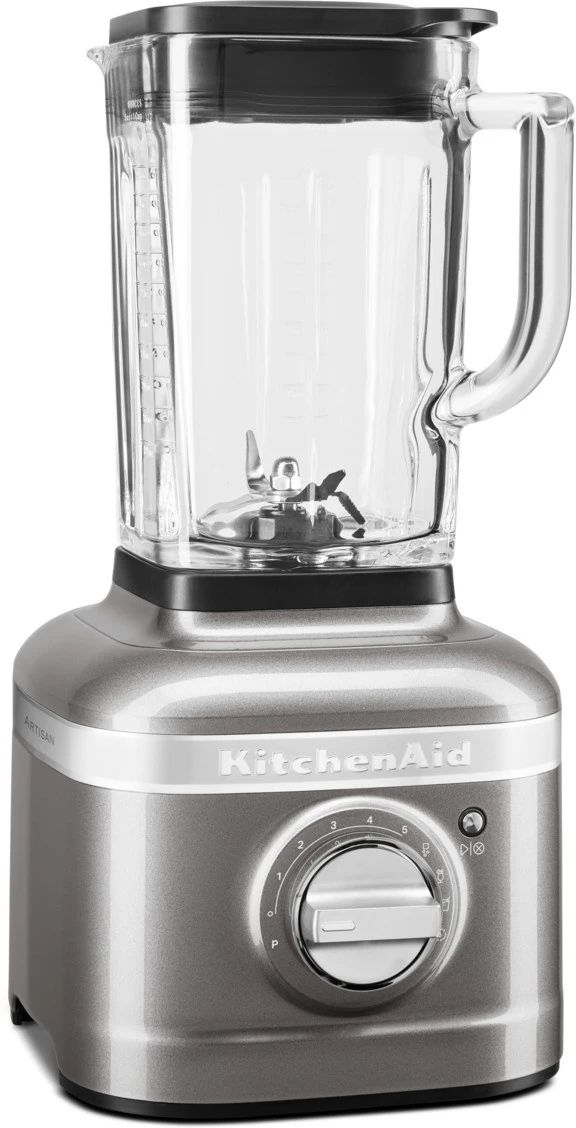 KitchenAid 5KSB4026BMS K400 Blender - Medallion Silver - Image 4