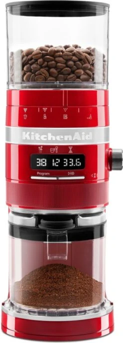 KitchenAid 5KCG8433BCA Burr Grinder - Candy Apple