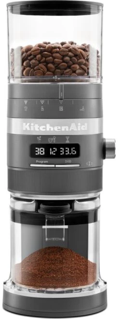 KitchenAid 5KCG8433BDG Burr Grinder - Charcoal Grey