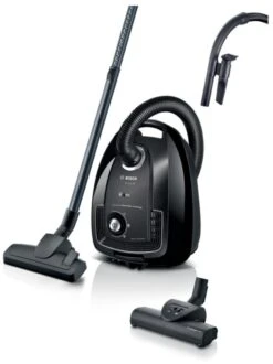 Bosch BGL38BA3GB Serie-4 ProEco 850W Bagged Cylinder Vacuum Cleaner - Black