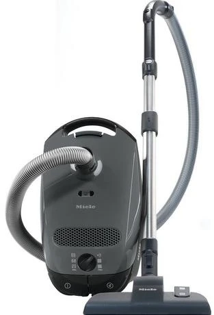 Miele C1POWERLINE Bagged Vacuum Cleaner-Graphite Grey