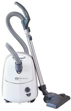 Sebo 92621CI Airbelt E1 Arctic Cylinder Vacuum Cleaner - White