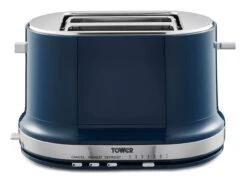 Tower T20043MNB Belle 2 Slice Toaster - Midnight Blue