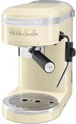 KitchenAid 5KES6503BDG Artisan Semi Automatic Espresso - Almond Cream