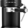KitchenAid 5KES6503BBK Artisan Semi Automatic Espresso - Cast Iron Black