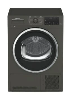 Blomberg LTK38030G 8kg Condenser Tumble Dryer - Graphite
