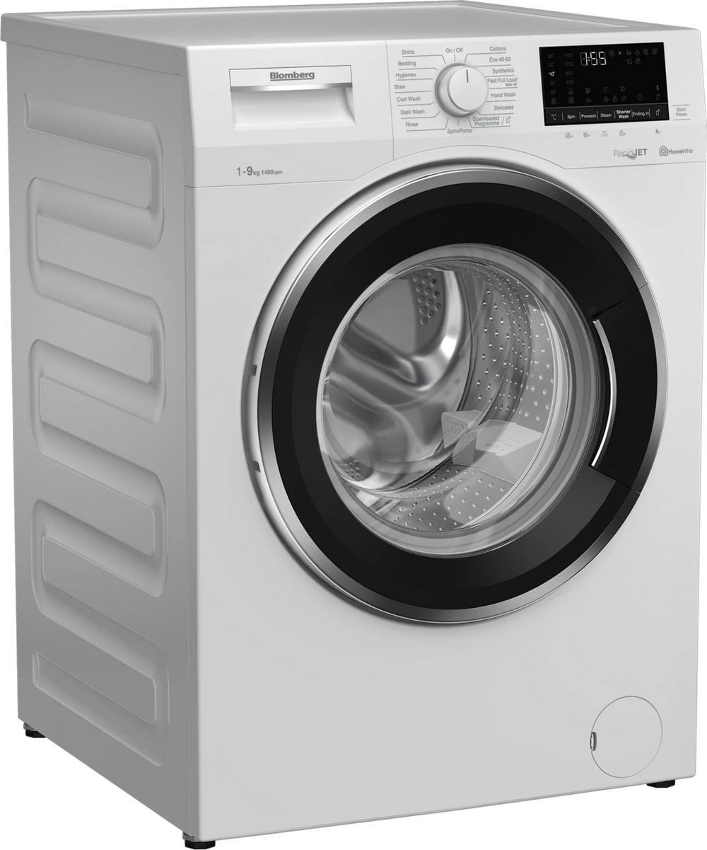 Blomberg LWF194520QW 9kg 1400 Spin Washing Machine With RapidJet Technology - White - Image 3