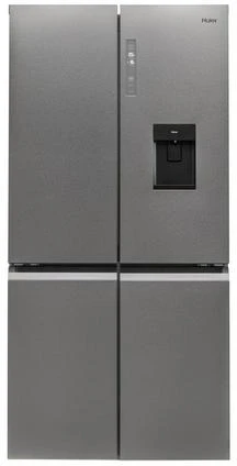 Haier HTF_520IP7 90.5cm Frost Free American Style Fridge Freezer - Platinum Inox